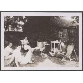 Great Missenden with Charles, Lesley, Willi Fels and others