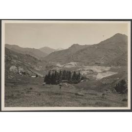 Looking back from hill above Skippers