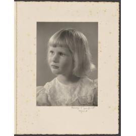Unidentified young girl