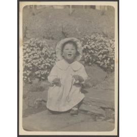Lesley Brasch as a child