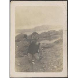 Lesley Brasch as a child