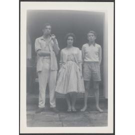 Wystan, Belinda and Tim Curnow