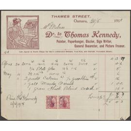 Thomas Kennedy billhead