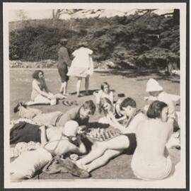 Roger Cox and Charles Morgenstein at chess