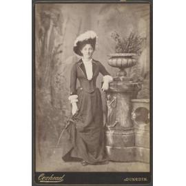 Agnes Hallenstein in fancy dress