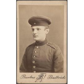 Unidentified man in uniform