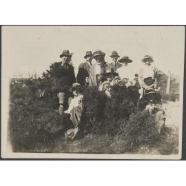 Group of people at Mount Cargill