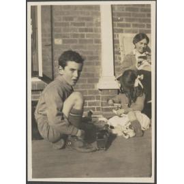 Charles and Lesley Brasch and unidentified woman