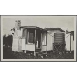 'Leithfield Bach - the new balcony. 1929'