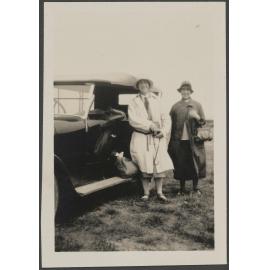 Two unidentified women