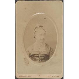 'Great grandmother Hart. Mrs E. Hart'