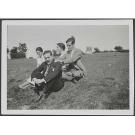 Charles and Lesley Brasch with Esmond and Dora de Beer