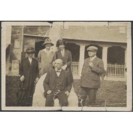 Willi Fels and four unidentified people 