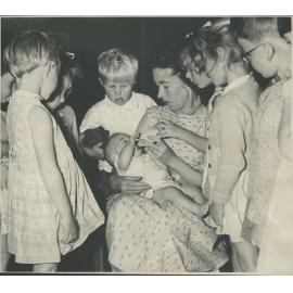 Rapt attention, Grant Braes Kindergarten