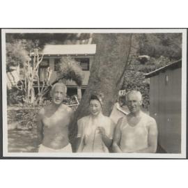 'Father [Henry Brasch], Betty, Reg'