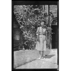 Young woman in Girl Guide uniform