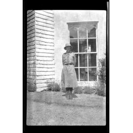 Young woman in Girl Guide uniform