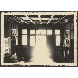 Front door from entrance hall at Manono