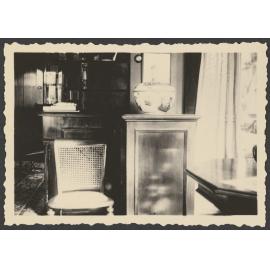 Interior cabinets and chairs at Manono