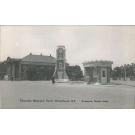 Edmond's Clock Memorial Clock, Christchurch N.Z.