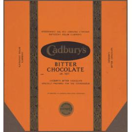 Cadbury's Bitter Chocolate [wrapper]