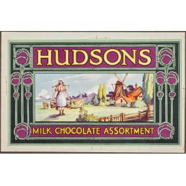 Hudsons Milk Chocolate Assortment [label]