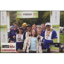 Team Cadbury, Cure Kids Great Adventure Race, South Island event
