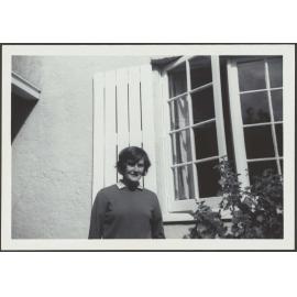 'Caroline [Thompson]- last day in Dunedin leaving Charles. Dec 1966'