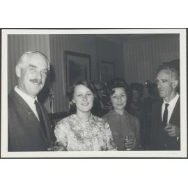 Peter, Helen, Patricia Fels and Charles Brasch 