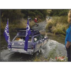 Cadbury team Pontiac car, Variety Bash road trip