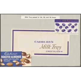 'Cadbury's Milk Tray Chocolates' and 'Cadbury's Roasted Almonds'