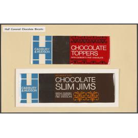 Cadbury & Hudson Chocolate Toppers, Chocolate Slim Jims
