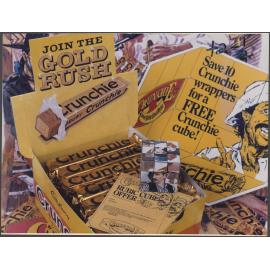 Crunchie counter bin with cube