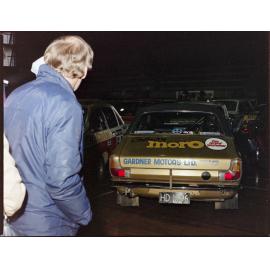 Hillman Avenger rally car sponsored by Cadbury Moro