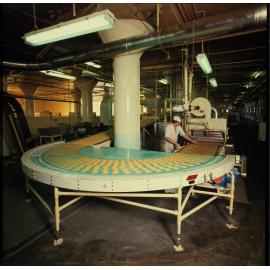 Cadbury production line for Chocolate Fingers