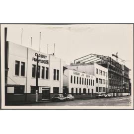 Cadbury Fry Hudson buildings under construction on Castle Street