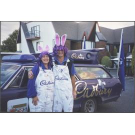 Cadbury pair in costume for Variety Bash 