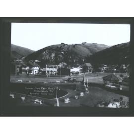 Sumner from Cave Rock, Christchurch, N.Z.