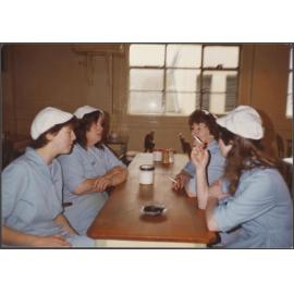 Smoko at Cadbury Schweppes Hudson factory