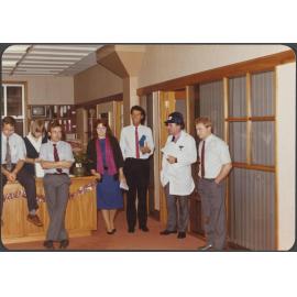 Staff in Cadbury Schweppes Hudson office