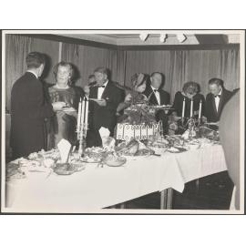 'Fork Dinner' at La Scala restaurant marking 100 years of business by R. Hudson & Co. and Cadbury Fry Hudson Ltd