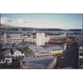 View over Cadbury factory and surrounding area