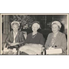 Mrs C.W. Gillett, Mrs C.V. Smith, Lesley Barringer