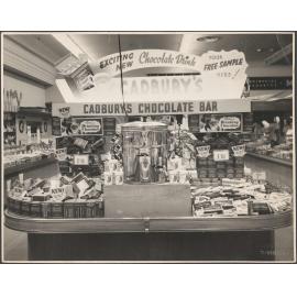 'Cadbury's Chocolate Bar' demonstration booth at Woolworths Wellington