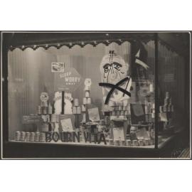 Bournvita window display at Wardells, George Street