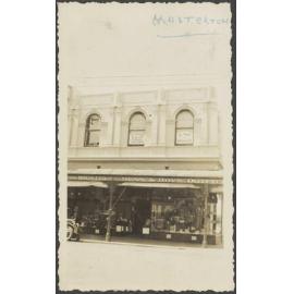 Hallenstein Brothers branch premises, Masterton