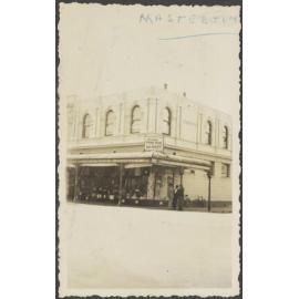 Hallenstein Brothers branch premises, Masterton