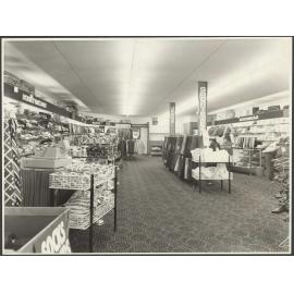 Hallensteins store interior, Mosgiel