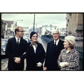 Group attending David Hanan's christening