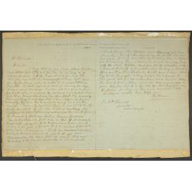Letter, 12 August 1895, from Minnie Dean, Invercargill Prison, to Josiah Hanan